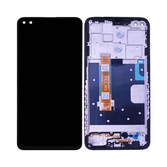 Touch+Display+Frame Oppo Reno 4Z 5G/RENO4 Z 5G/CPH2065 Preto Touch+Display+Frame Oppo Reno 4Z 5G/RENO4 Z 5G/CPH2065 Preto